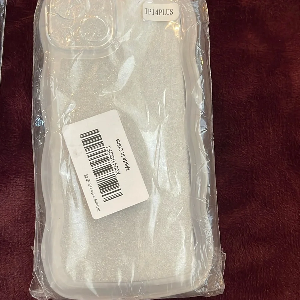 New set/5 silicone phone cases for iPhone 14 Plus